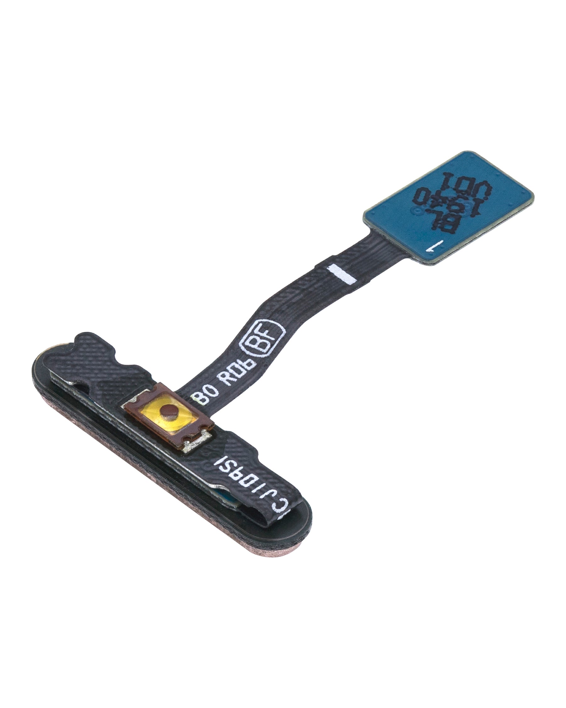 Replacement Power & Fingerprint Reader With Flex Cable Compatible For Samsung Galaxy S10E (Flamingo Pink)