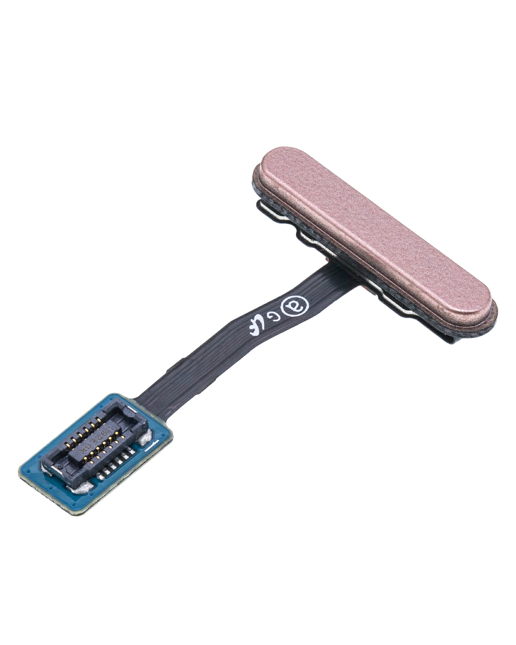 Replacement Power & Fingerprint Reader With Flex Cable Compatible For Samsung Galaxy S10E (Flamingo Pink)