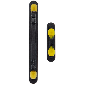 Replacement Hard Buttons (Power / Volume) Compatible For Samsung Galaxy A73 5G (A736 / 2022) (Gray)