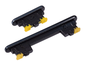 Replacement Hard Buttons (Power / Volume) Compatible For Samsung Galaxy A73 5G (A736 / 2022) (Gray)