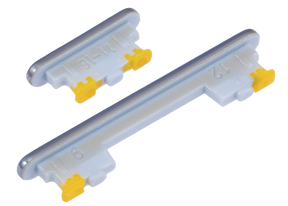 Replacement Hard Buttons (Power / Volume) Compatible For Samsung Galaxy A73 5G (A736 / 2022) (Blue)