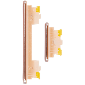 Replacement Hard Buttons (Power / Volume) Compatible For Samsung Galaxy A73 5G (A736 / 2022) (Peach)