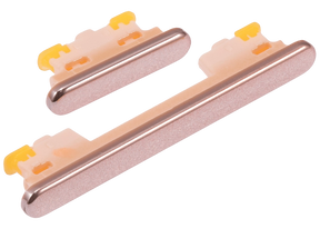 Replacement Hard Buttons (Power / Volume) Compatible For Samsung Galaxy A73 5G (A736 / 2022) (Peach)