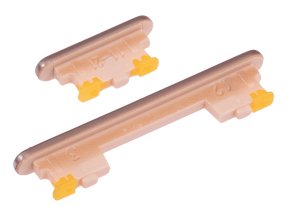 Replacement Hard Buttons (Power / Volume) Compatible For Samsung Galaxy A73 5G (A736 / 2022) (Peach)