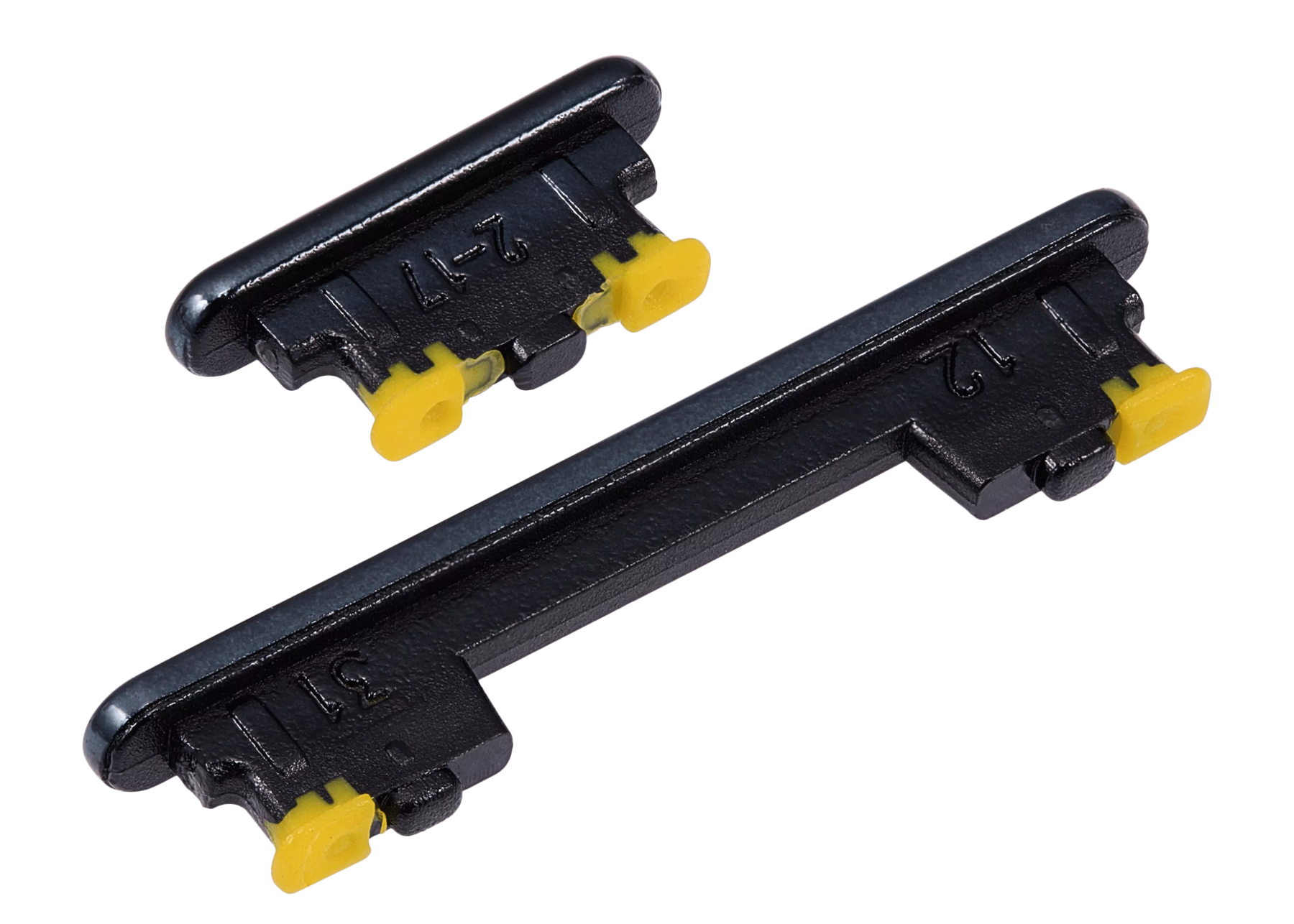 Replacement Hard Buttons (Power / Volume) Compatible For Samsung Galaxy A73 (A735 / 2022) (Gray)