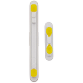 Replacement Hard Buttons (Power / Volume) Compatible For Samsung Galaxy A73 (A735 / 2022) (White)