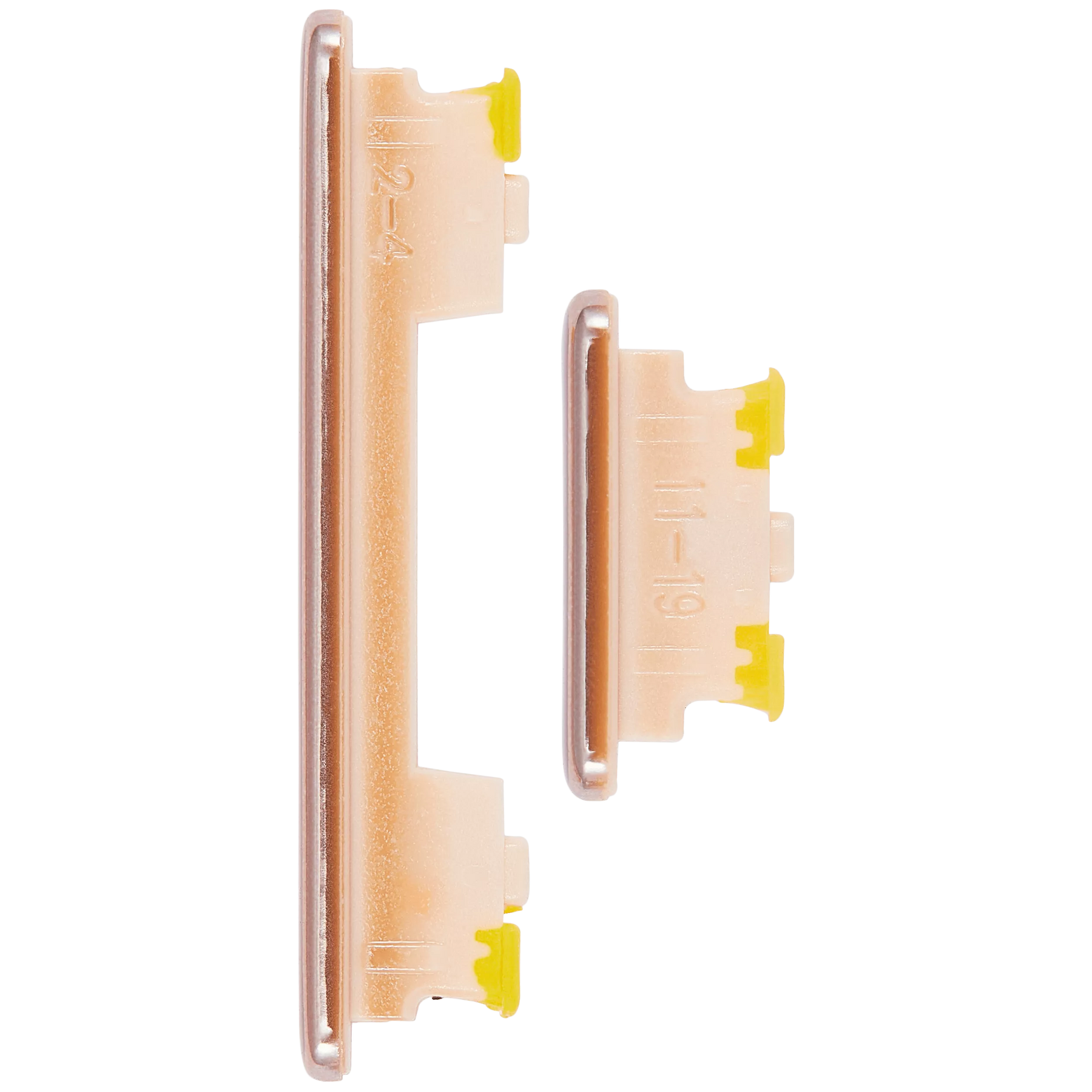 Replacement Hard Buttons (Power / Volume) Compatible For Samsung Galaxy A73 (A735 / 2022) (Peach)