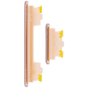 Replacement Hard Buttons (Power / Volume) Compatible For Samsung Galaxy A73 (A735 / 2022) (Peach)