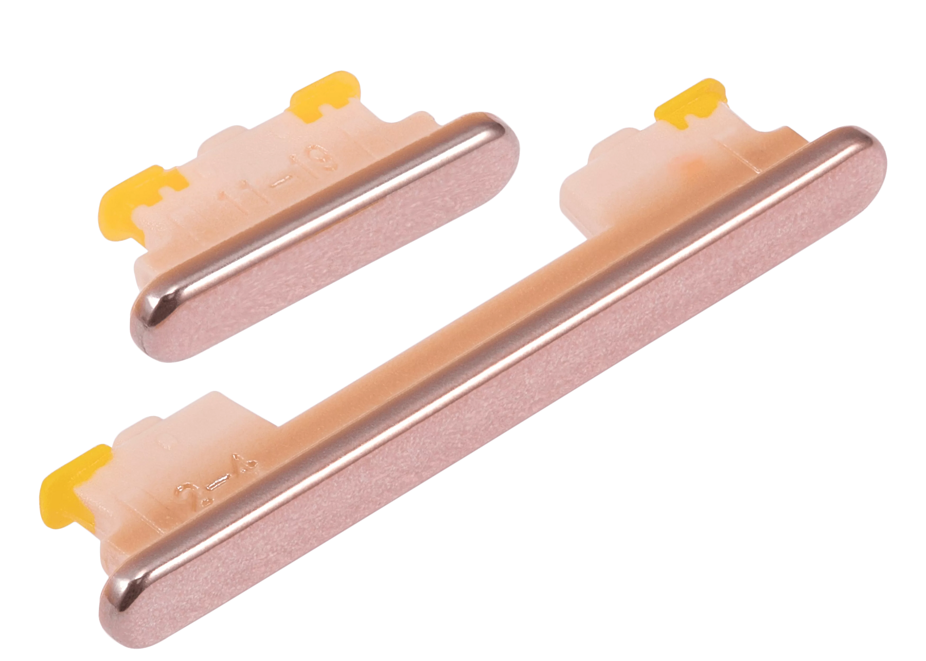 Replacement Hard Buttons (Power / Volume) Compatible For Samsung Galaxy A73 (A735 / 2022) (Peach)