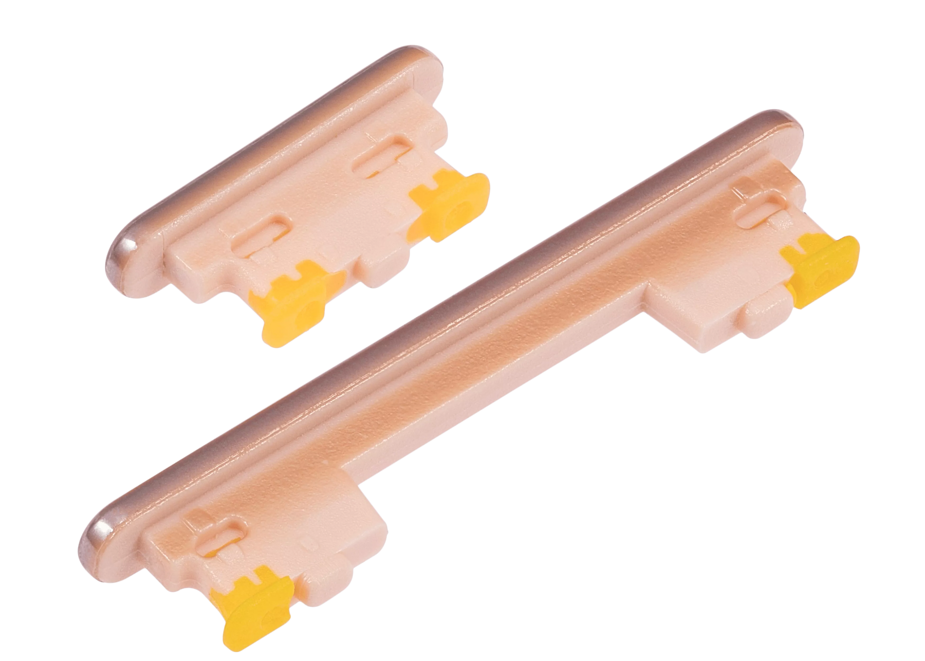 Replacement Hard Buttons (Power / Volume) Compatible For Samsung Galaxy A73 (A735 / 2022) (Peach)