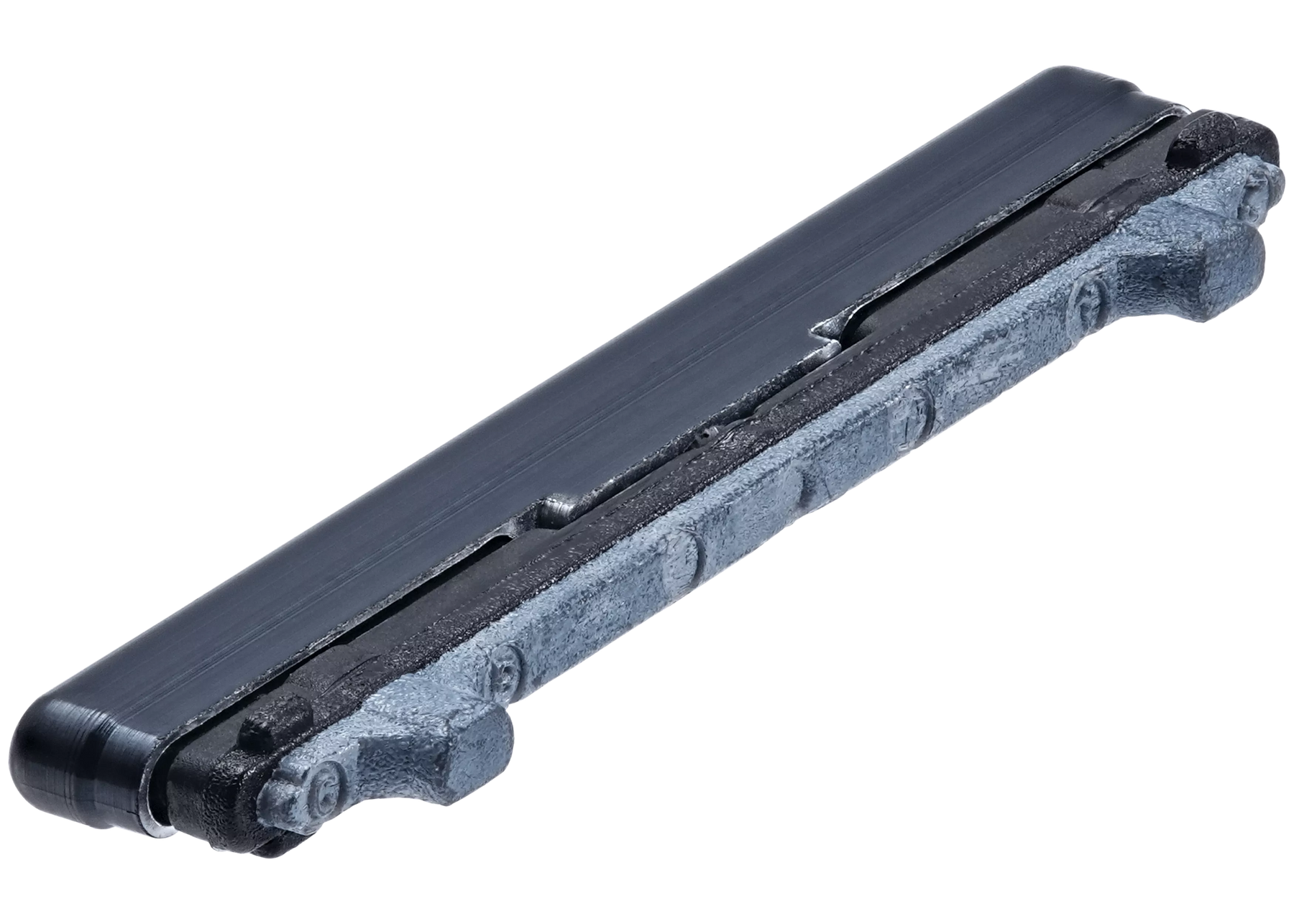 Hard Buttons (Volume) Compatible For Samsung Galaxy Z Flip 4G (F700) / Z Flip 5G (F707) (Mirror Black)