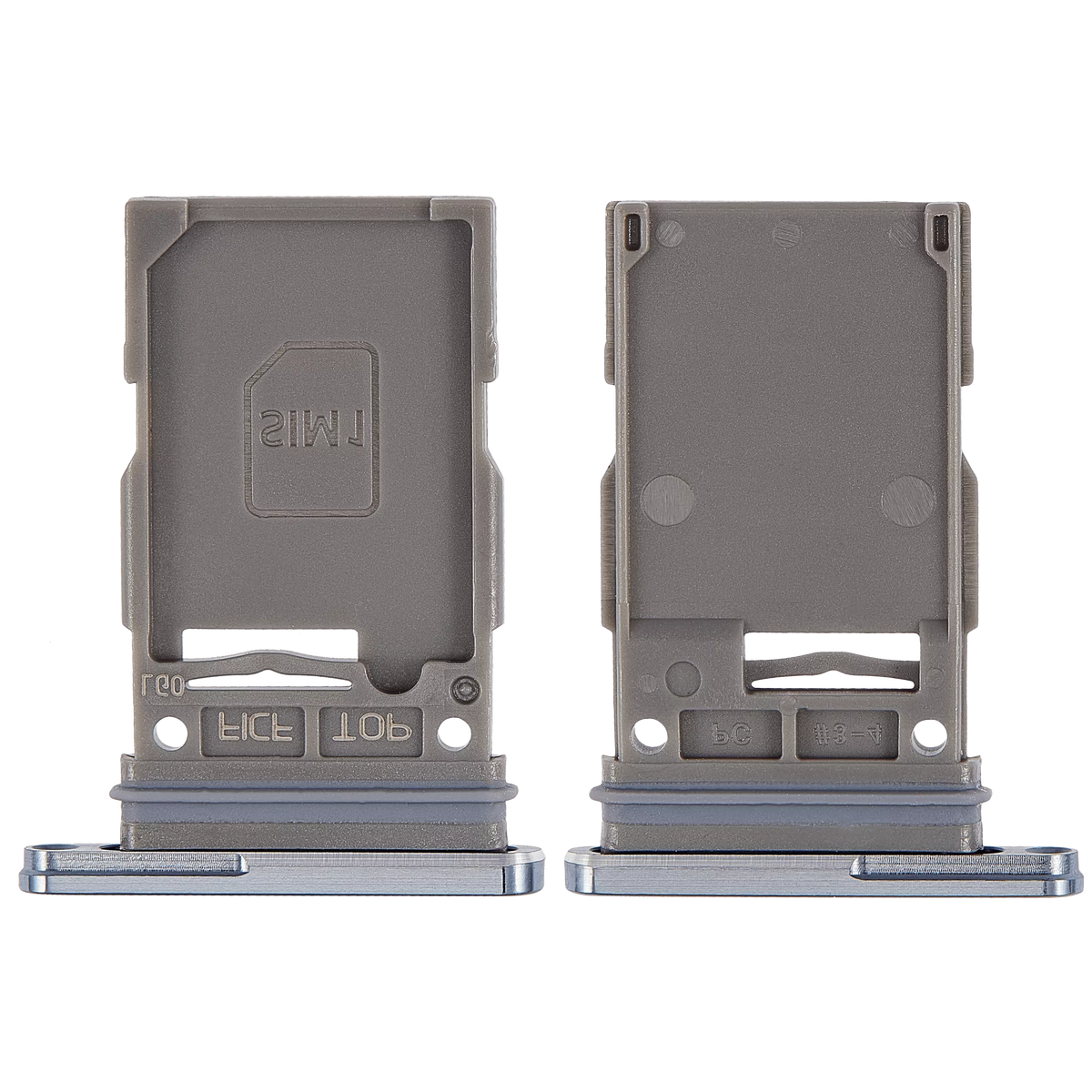 Single Sim Card Tray Replacement  Compatible For Samsung Galaxy Z Fold 4 (F936) (Graygreen)