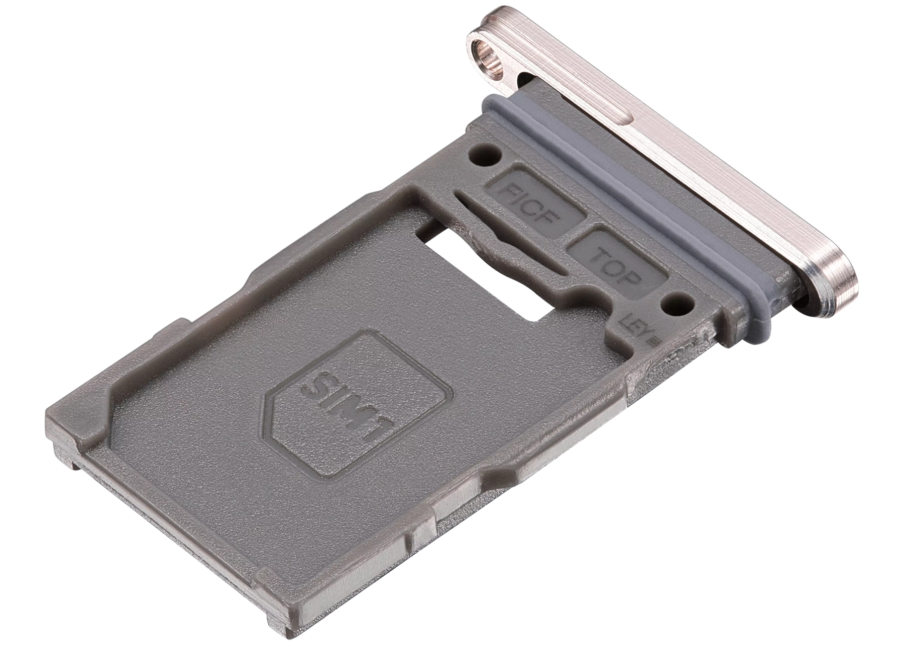 Single Sim Card Tray Replacement Compatible For Samsung Galaxy Z Fold 4 (F936) (Beige)