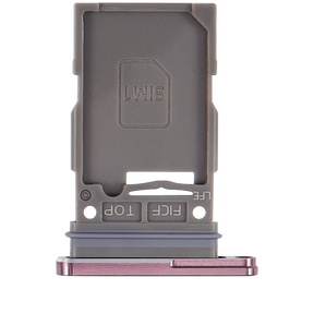 Single Sim Card Tray Compatible For Samsung Galaxy Z Fold 4 Replacement (F936) (Burgundy)