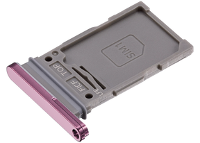 Single Sim Card Tray Compatible For Samsung Galaxy Z Fold 4 Replacement (F936) (Burgundy)