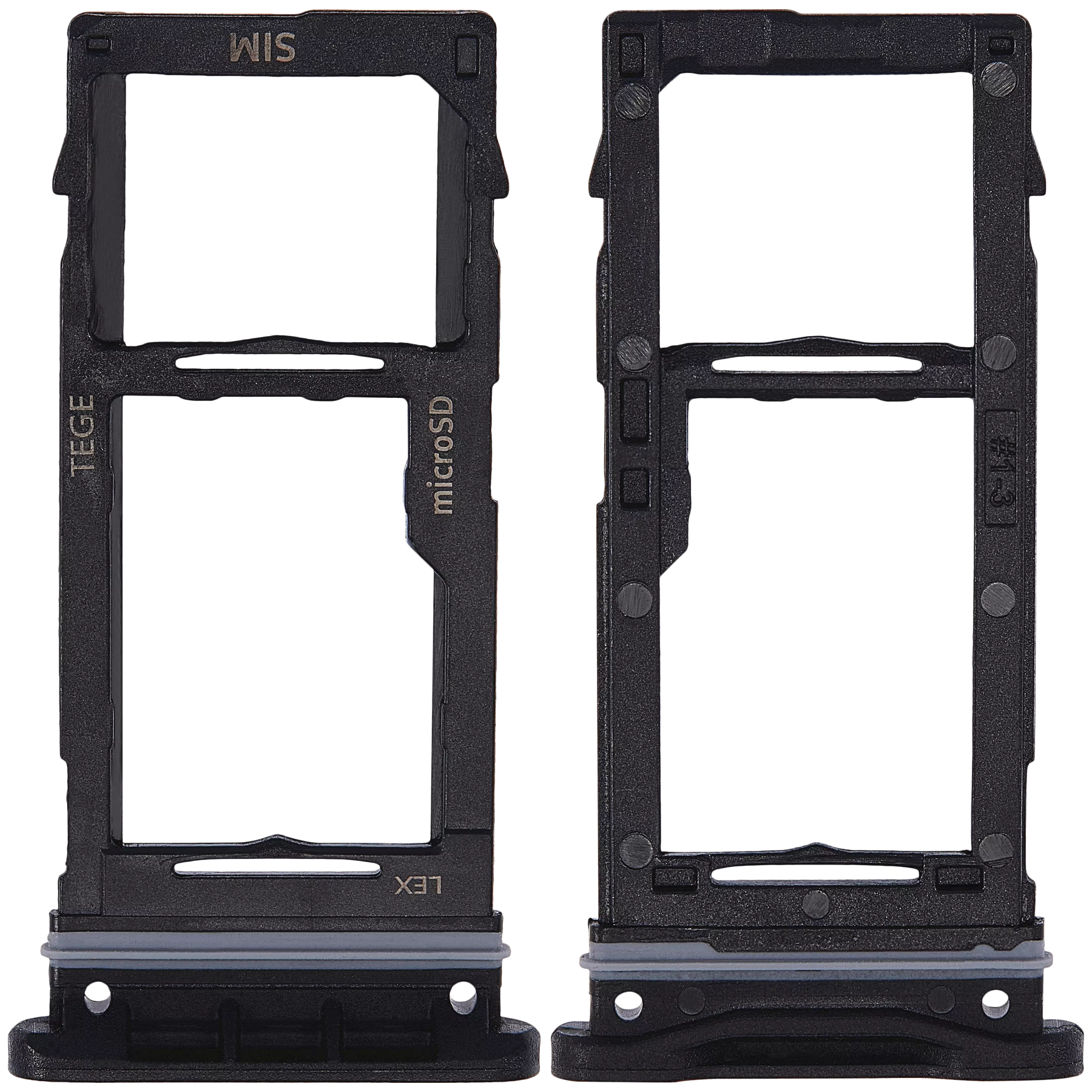 Replacement Sim Card Tray Compatible For Samsung Galaxy Tab Active 3 8.0" (T570 / T575) (Black)