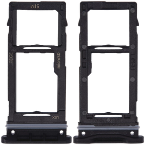 Replacement Sim Card Tray Compatible For Samsung Galaxy Tab Active 3 8.0" (T570 / T575) (Black)