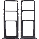 Dual Sim Card Tray Compatible For Samsung Galaxy A04 (A045 / 2022) (Black)
