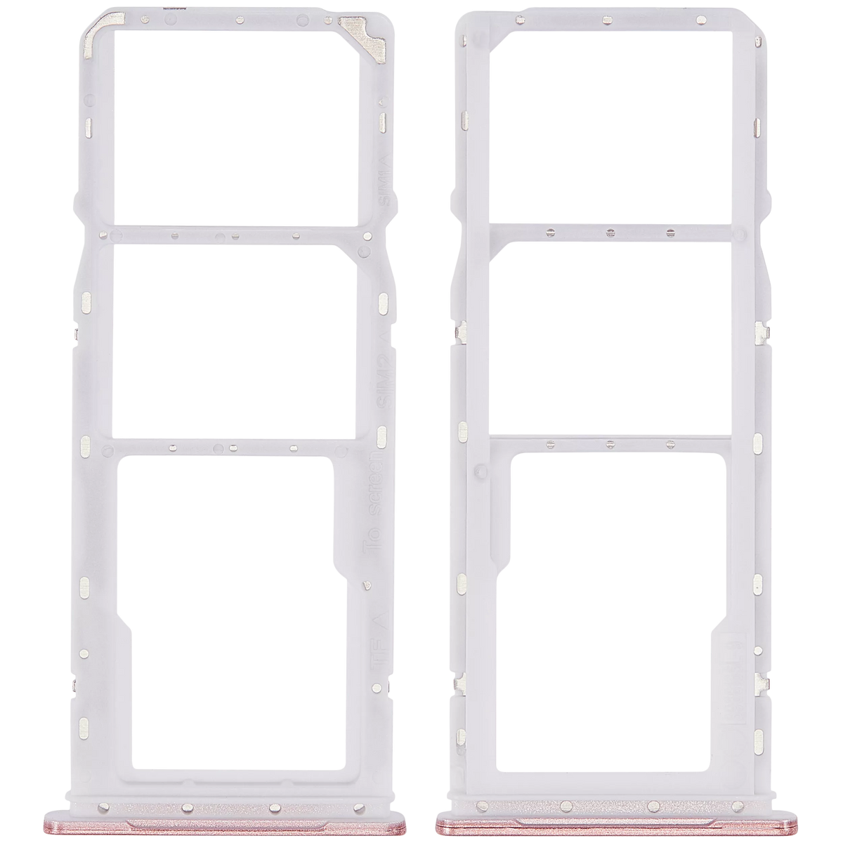 Dual Sim Card Tray Compatible For Samsung Galaxy A04 (A045 / 2022) (Copper)