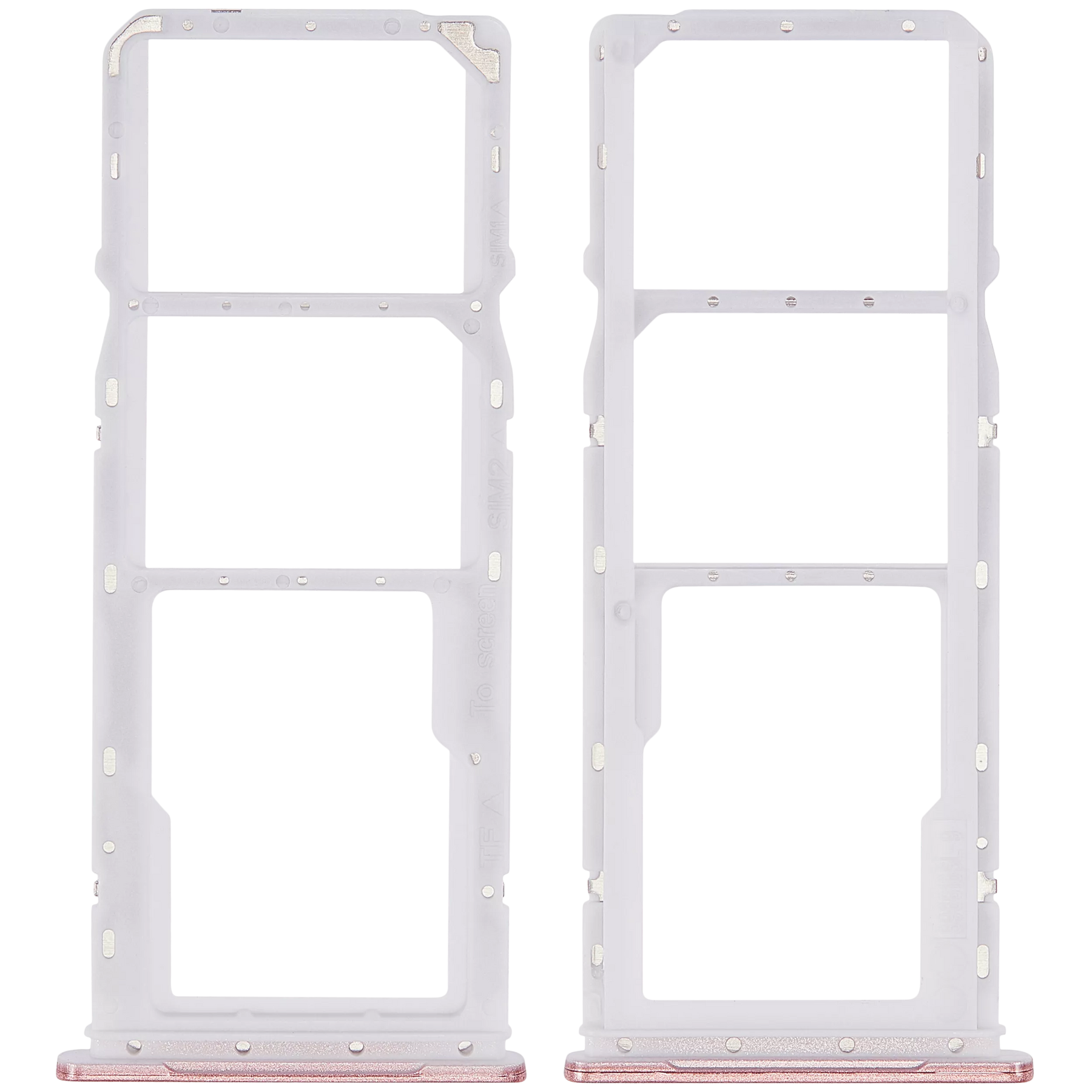 Dual Sim Card Tray Compatible For Samsung Galaxy A04 (A045 / 2022) (Copper)