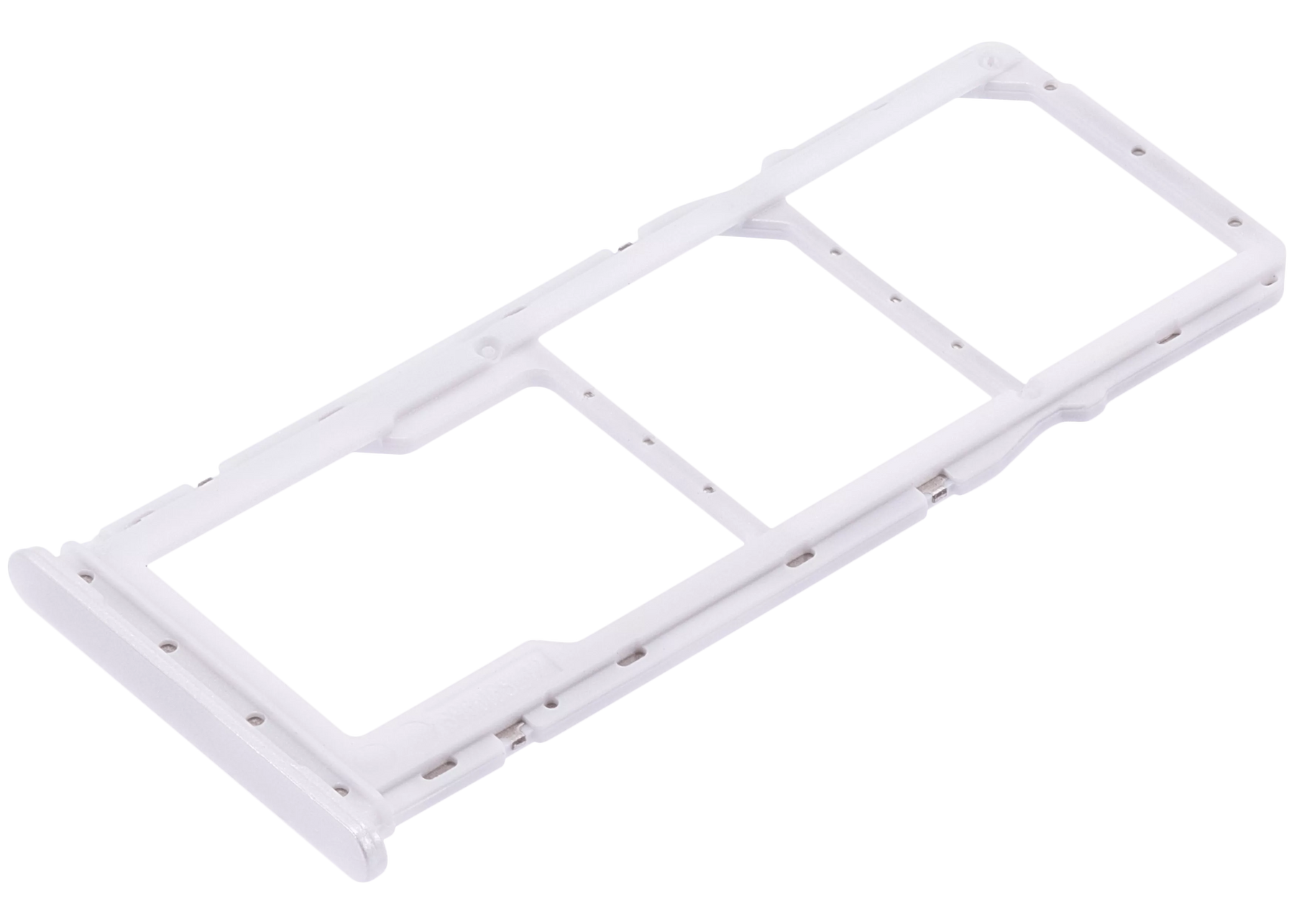 Dual Sim Card Tray Compatible For Samsung Galaxy A04 (A045 / 2022) (White)
