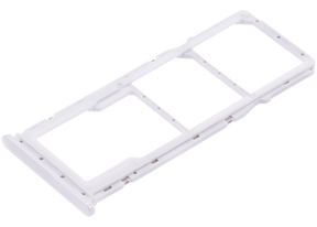 Dual Sim Card Tray Compatible For Samsung Galaxy A04 (A045 / 2022) (White)