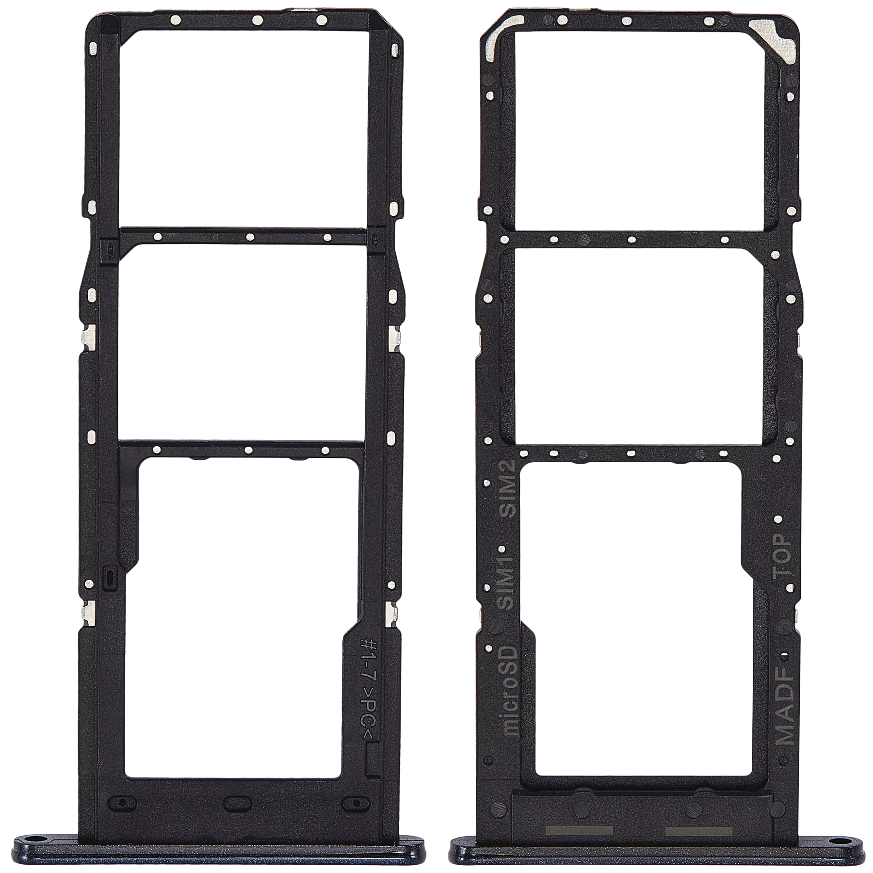 Dual Sim Card Tray Compatible For Samsung Galaxy M14 (M146 / 2023) (Navy Blue)