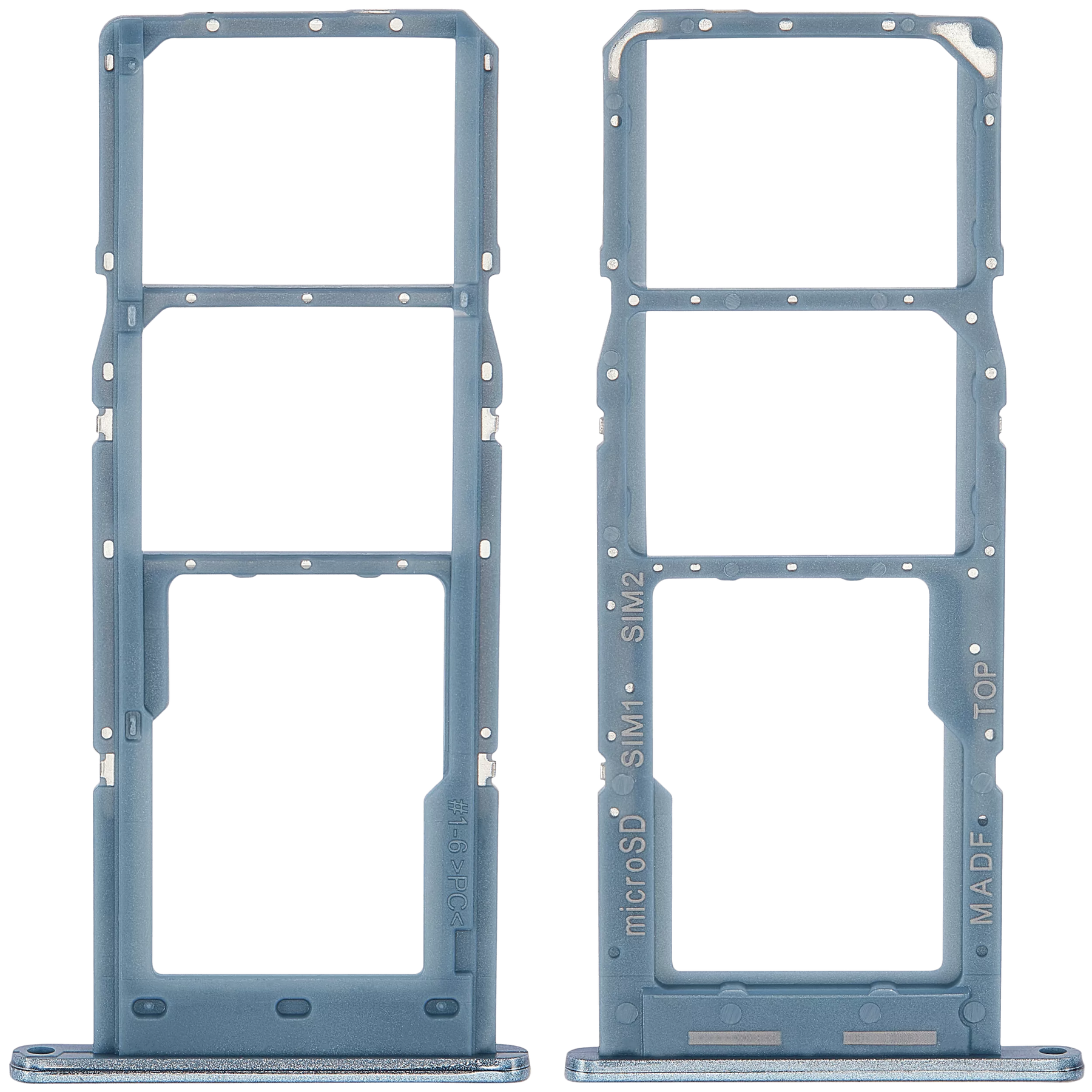 Dual Sim Card Tray Compatible For Samsung Galaxy M14 (M146 / 2023) (Light Blue)