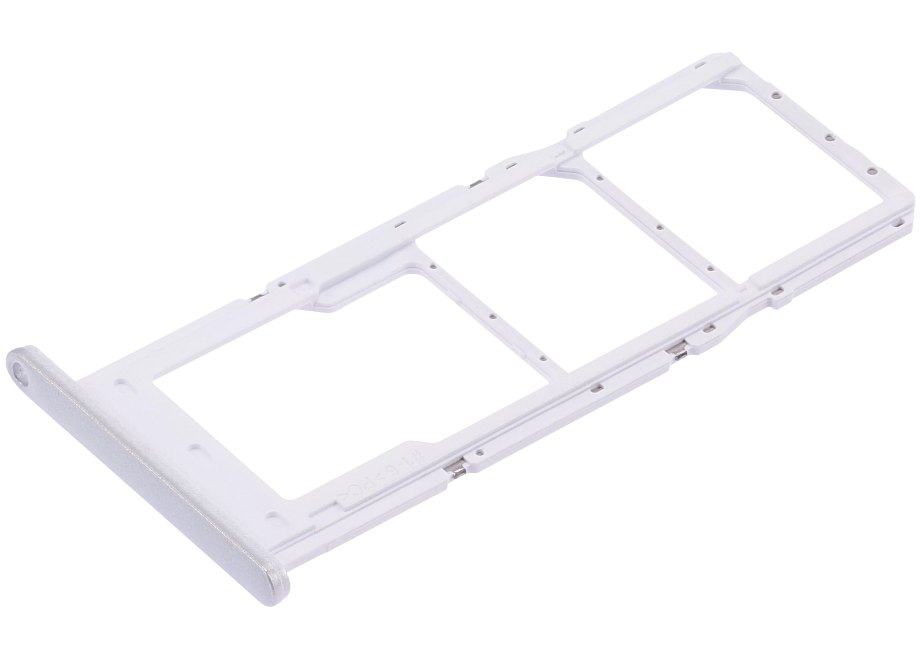 Dual Sim Card Tray Compatible For Samsung Galaxy M14 (M146 / 2023) (Silver)