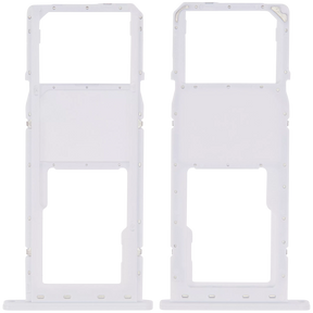 Single Sim Card Tray Compatible For Samsung Galaxy A02S (A025 / 2020) / A03 (A035 / 2021) (White)