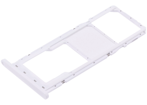 Single Sim Card Tray Compatible For Samsung Galaxy A02S (A025 / 2020) / A03 (A035 / 2021) (White)