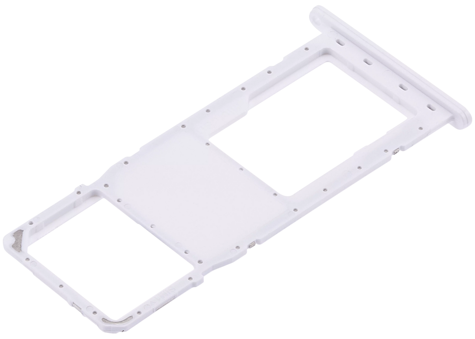 Single Sim Card Tray Compatible For Samsung Galaxy A02S (A025 / 2020) / A03 (A035 / 2021) (White)