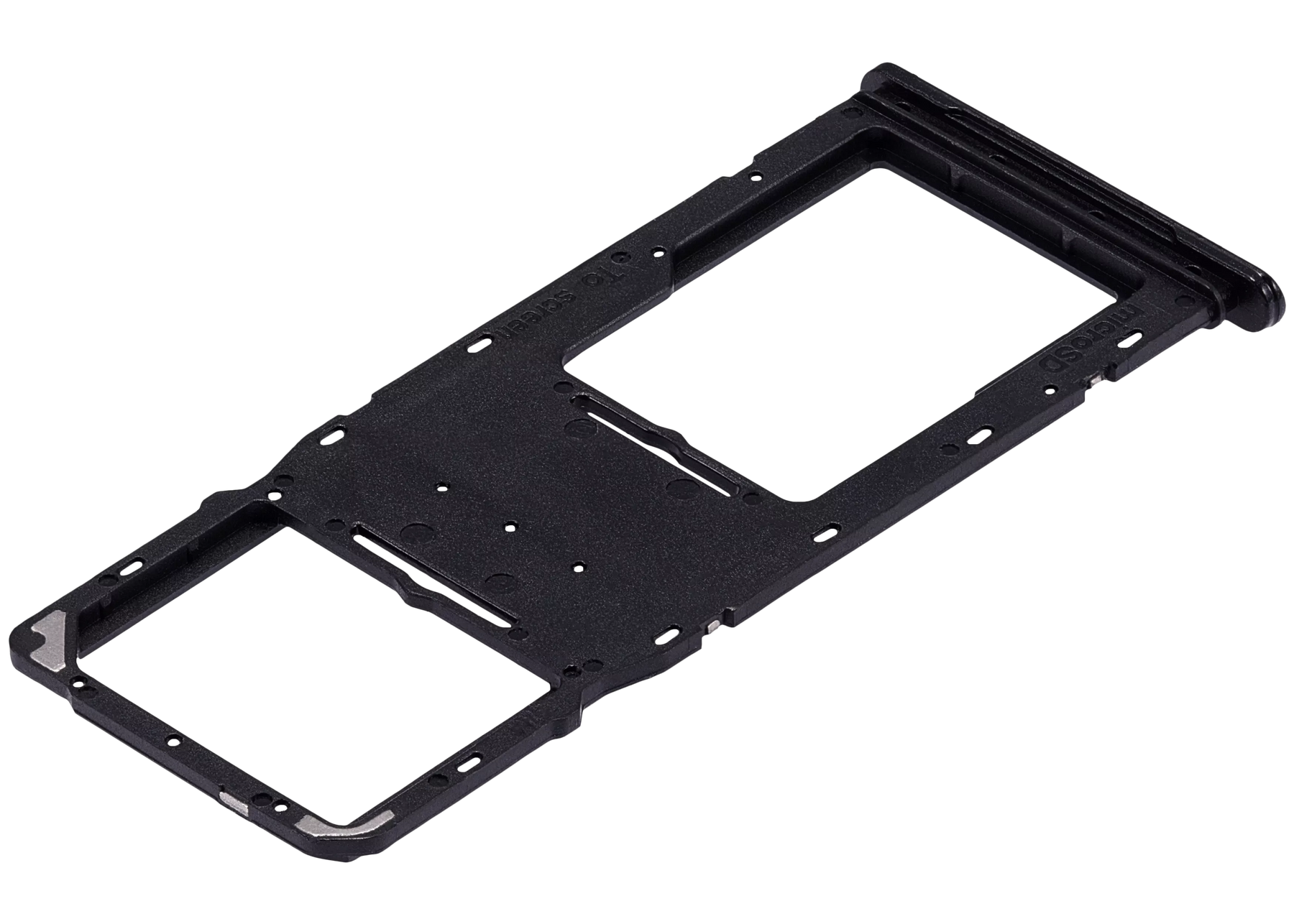 Single Sim Card Tray Compatible For Samsung Galaxy A04 (A045 / 2022) (Black)