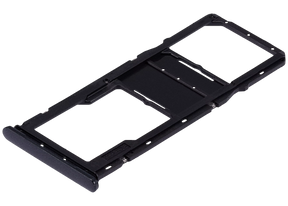 Single Sim Card Tray Compatible For Samsung Galaxy A04 (A045 / 2022) (Black)