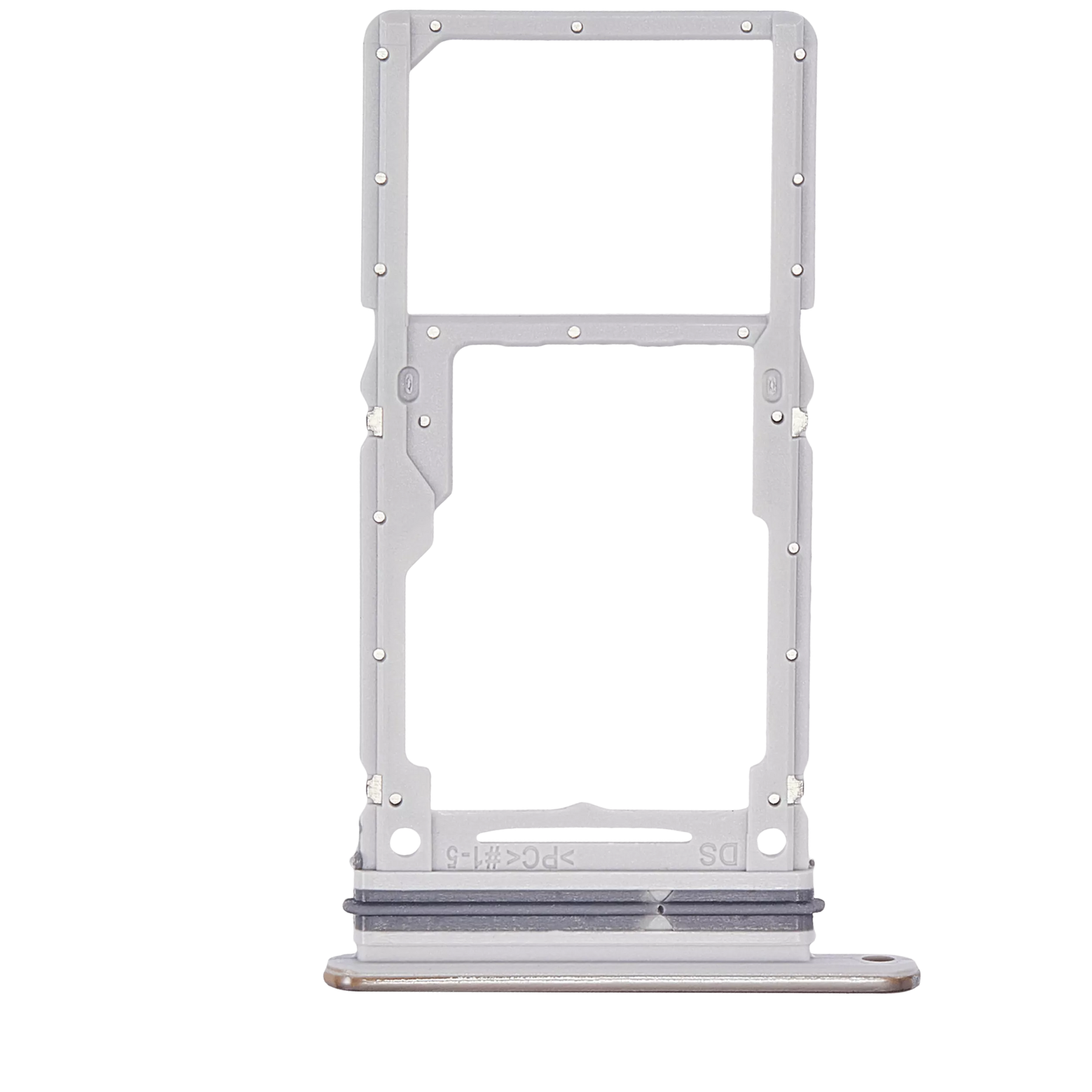 Dual Sim Card Tray Compatible For Samsung Galaxy A73 5G Replacement (A736 / 2022) (White)