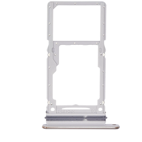 Dual Sim Card Tray Compatible For Samsung Galaxy A73 5G Replacement (A736 / 2022) (White)