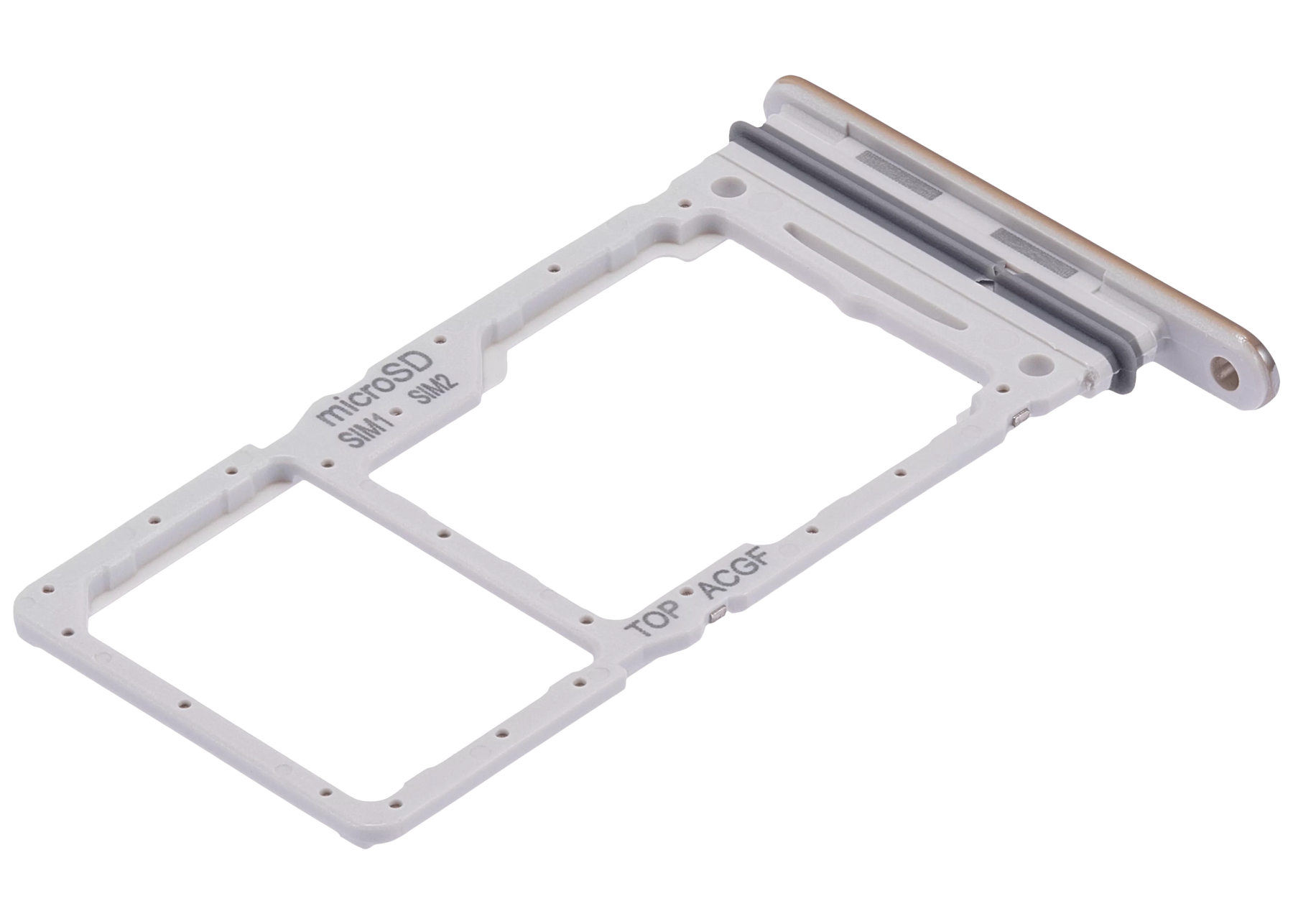 Dual Sim Card Tray Compatible For Samsung Galaxy A73 5G Replacement (A736 / 2022) (White)