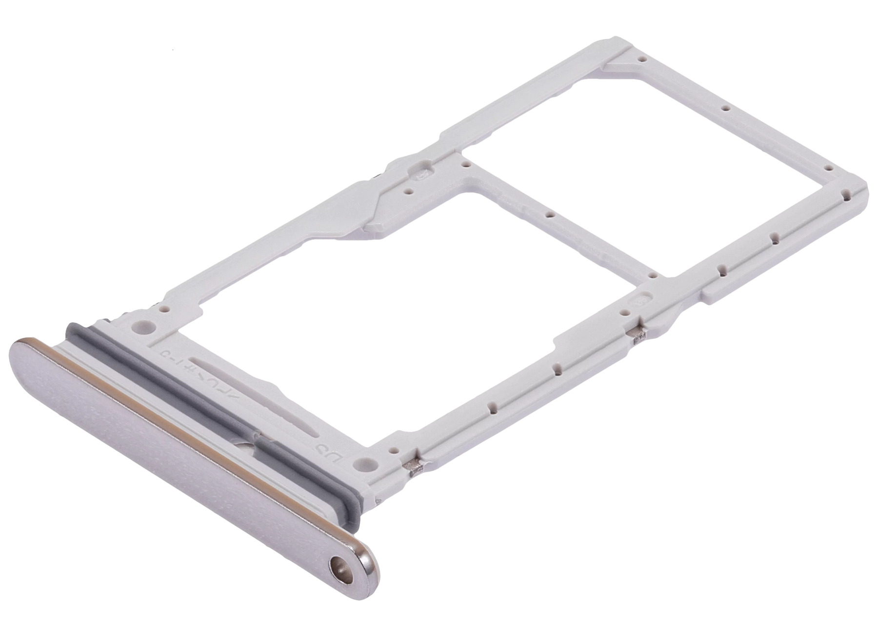 Dual Sim Card Tray Compatible For Samsung Galaxy A73 5G Replacement (A736 / 2022) (White)