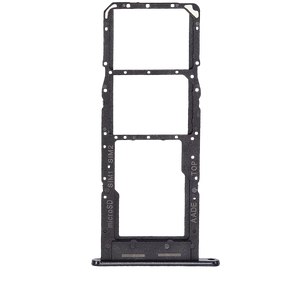 Dual Sim Card Tray Compatible For Samsung Galaxy A14 (A145F) (Black)