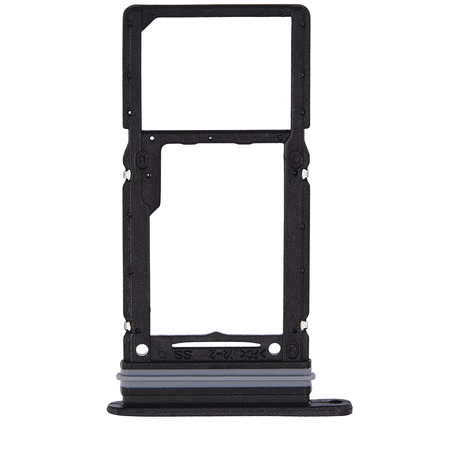 Single Sim Card Tray Compatible For Samsung Galaxy A33 5G (A336 / 2022) (Black)