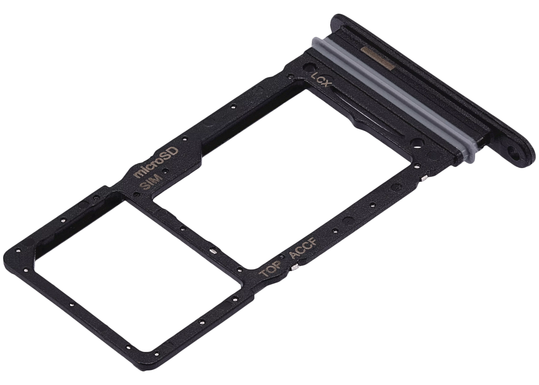 Single Sim Card Tray Compatible For Samsung Galaxy A33 5G (A336 / 2022) (Black)