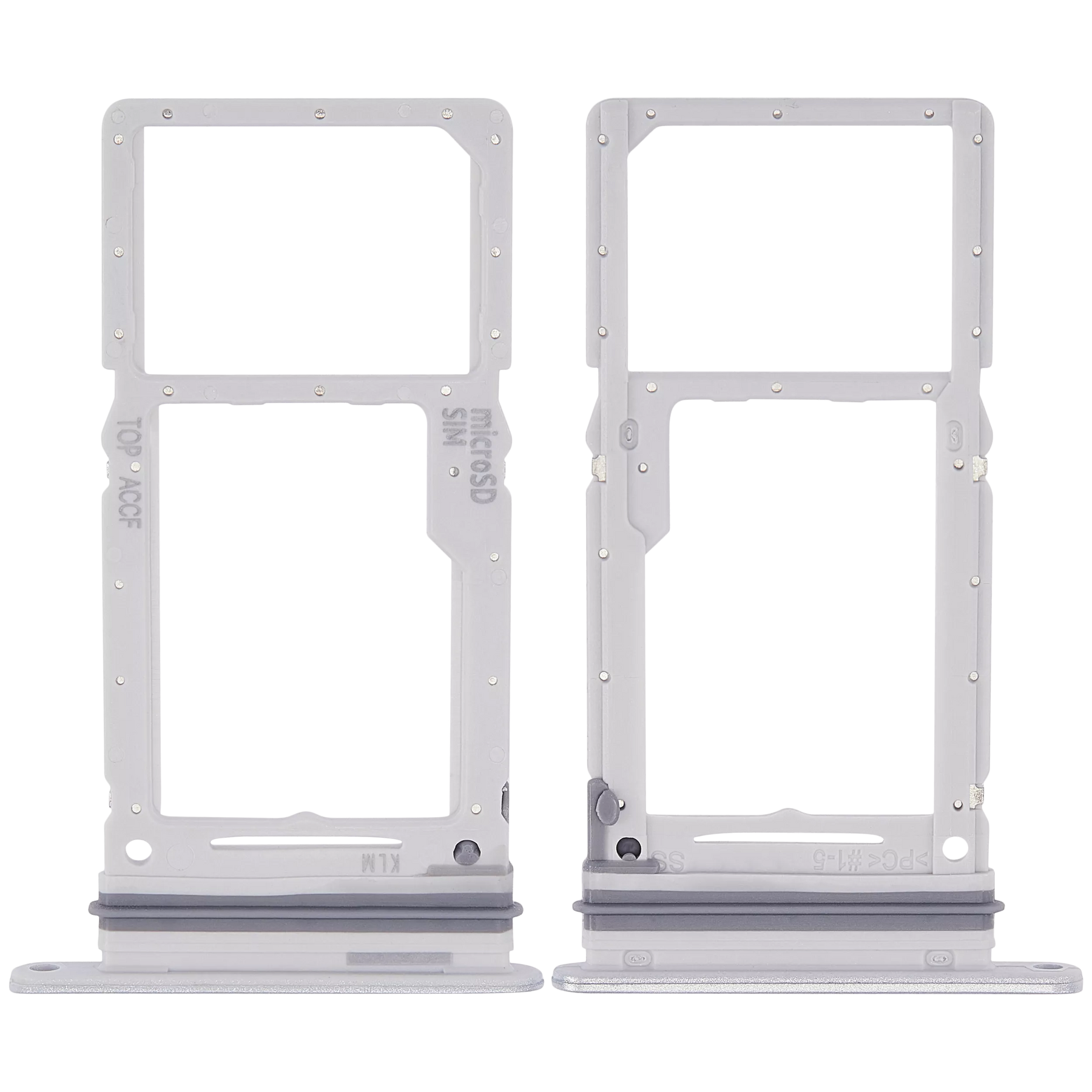 Single Sim Card Tray Compatible For Samsung Galaxy A33 5G (A336 / 2022) (White)