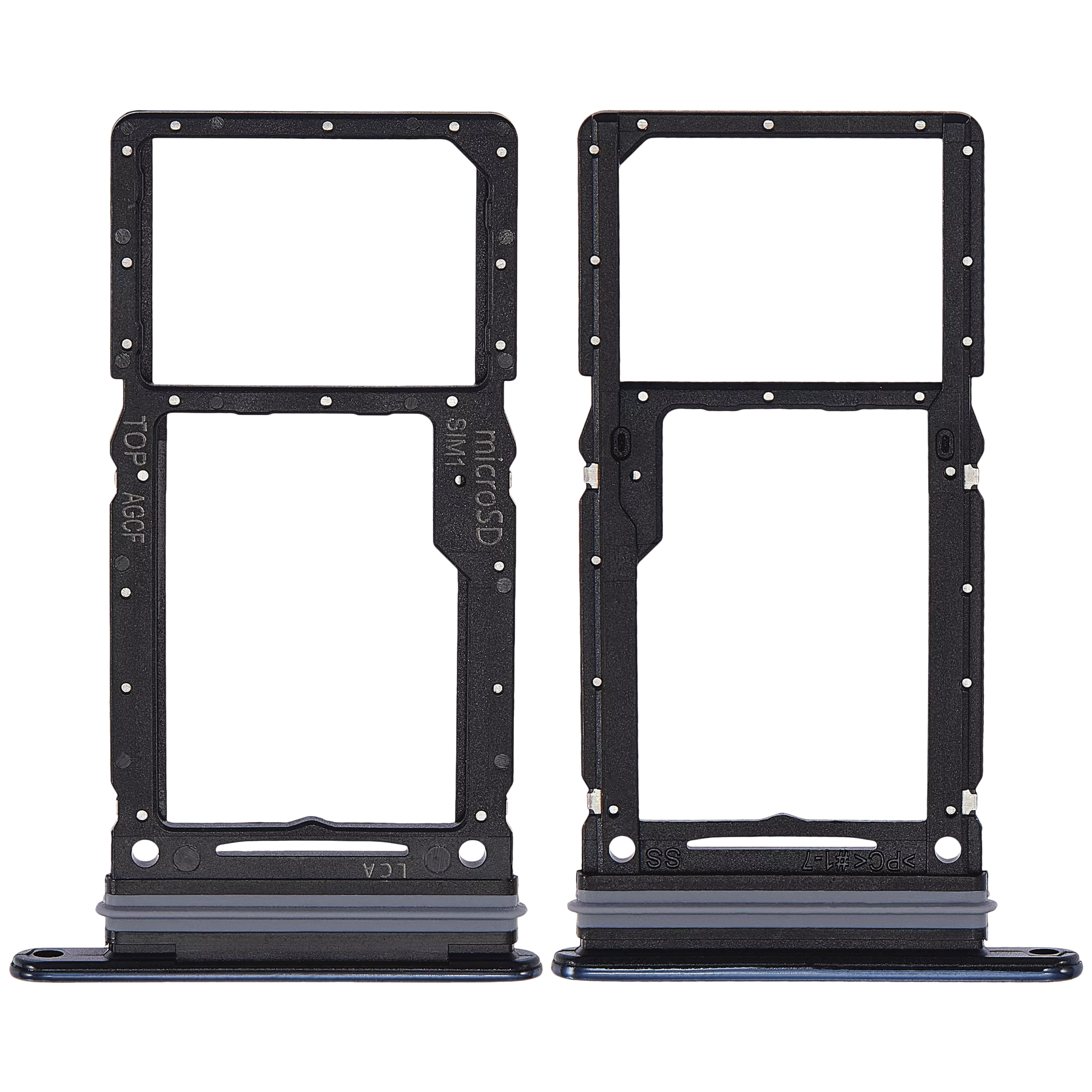 Single Sim Card Tray Replacement  Compatible For Samsung Galaxy A73 5G (A736 / 2022) (Gray)