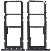 Dual Sim Card Tray Compatible For Samsung Galaxy A04E (A042 / 2022) (Black)