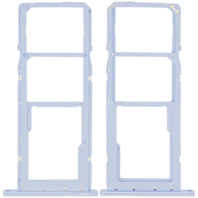 Dual Sim Card Tray Compatible For Samsung Galaxy A04E (A042 / 2022) (Light Blue)