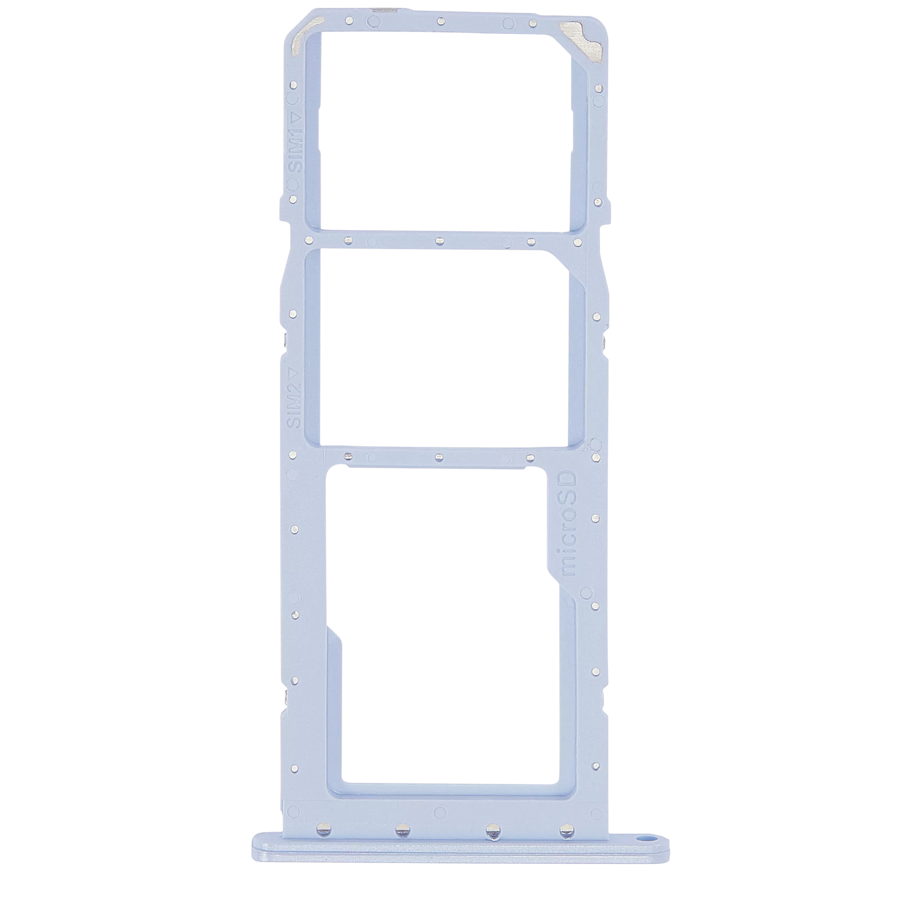 Dual Sim Card Tray Compatible For Samsung Galaxy A04E (A042 / 2022) (Light Blue)