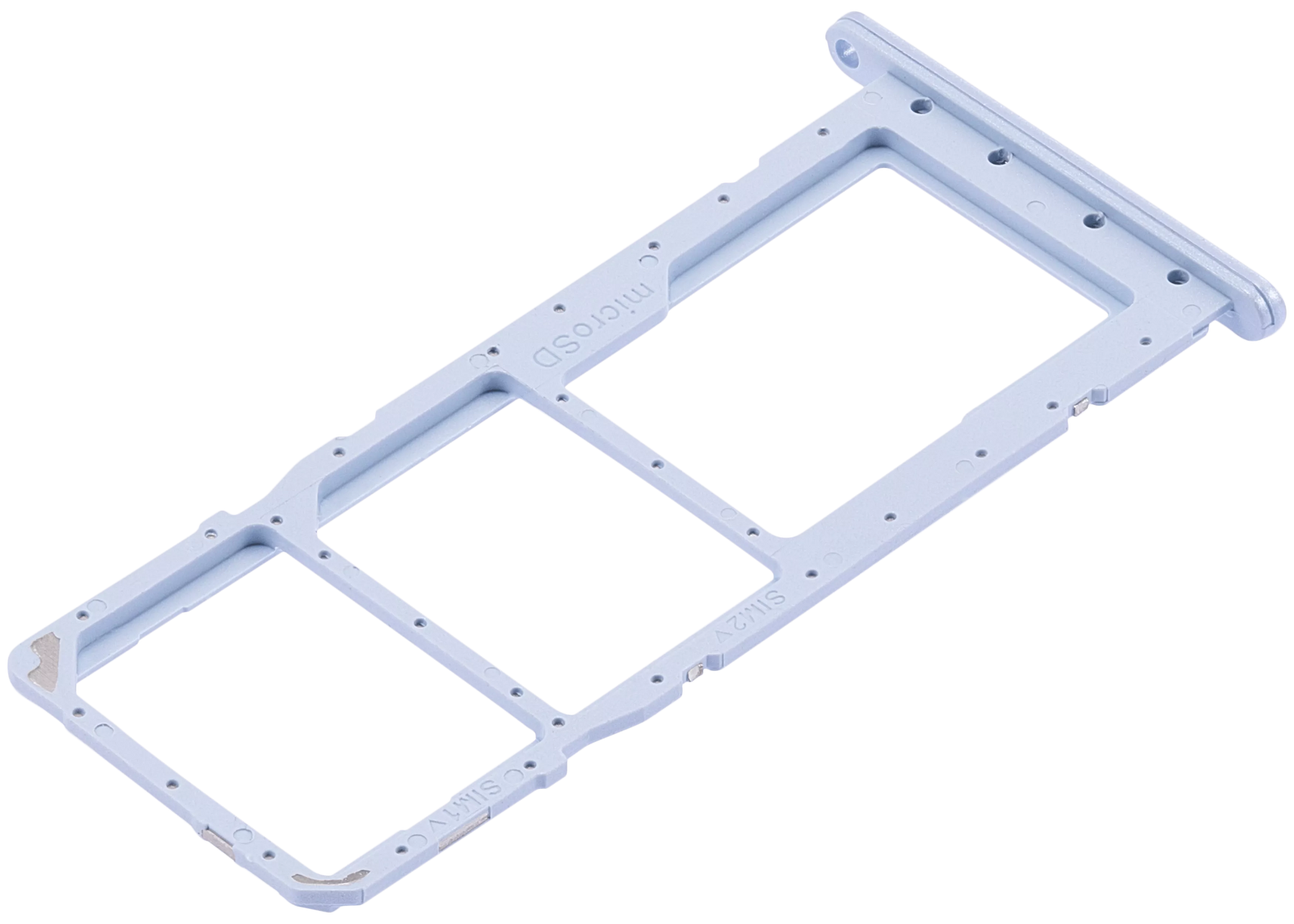 Dual Sim Card Tray Compatible For Samsung Galaxy A04E (A042 / 2022) (Light Blue)