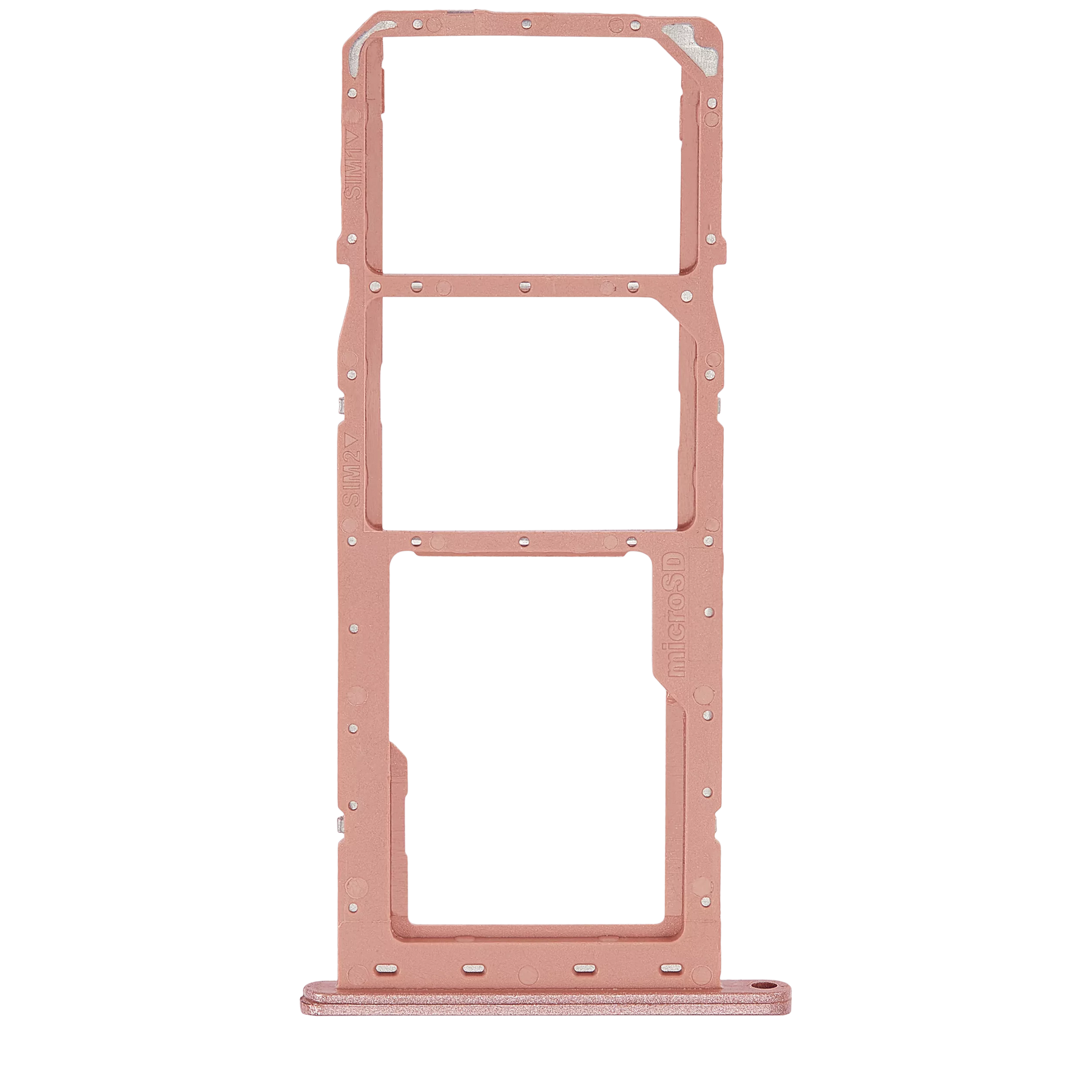 Dual Sim Card Tray Compatible For Samsung Galaxy A04E (A042 / 2022) (Copper)