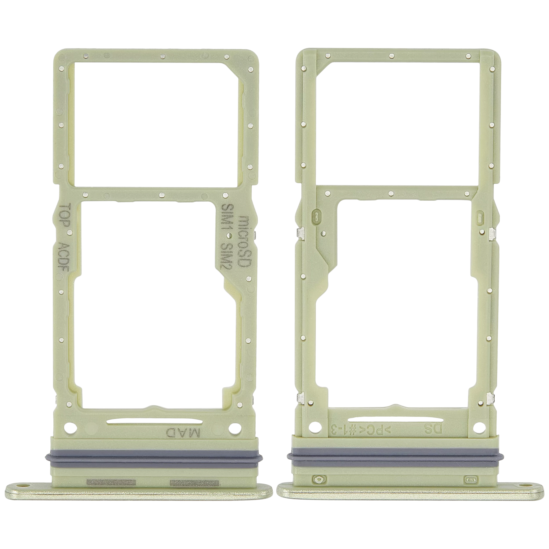 Dual Sim Card Tray Compatible For Samsung Galaxy A34 (A346 / 2023) (Lime)