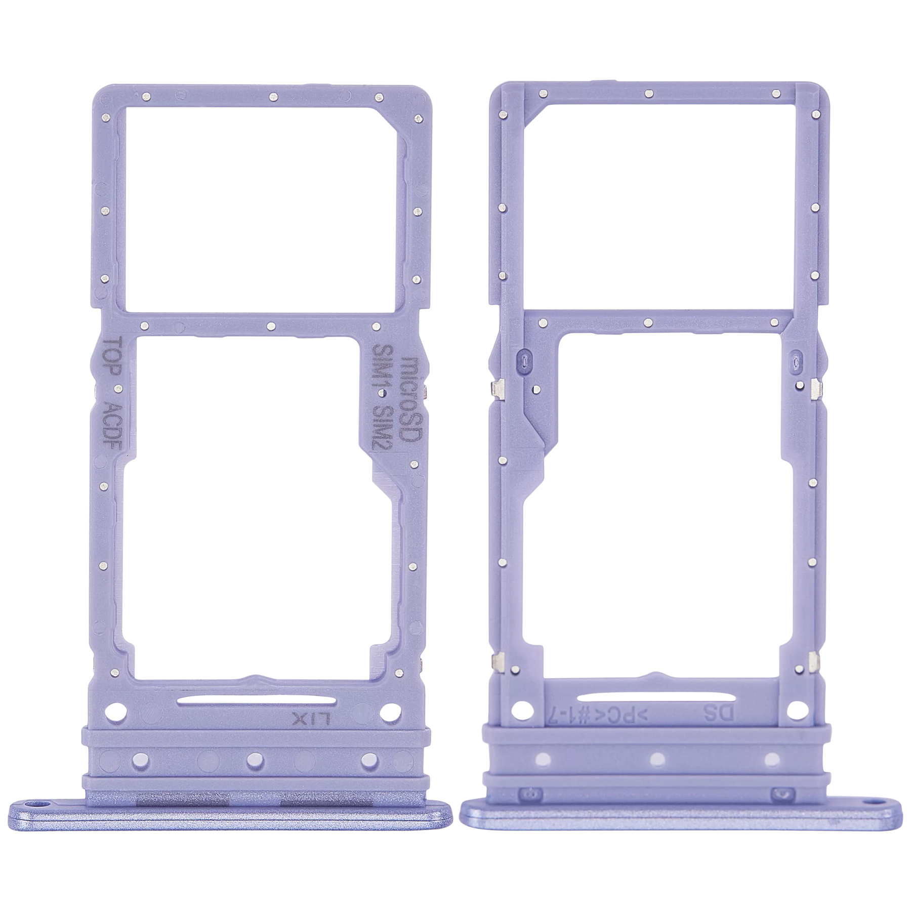 Dual Sim Card Tray Compatible For Samsung Galaxy A34 (A346 / 2023) (Violet)